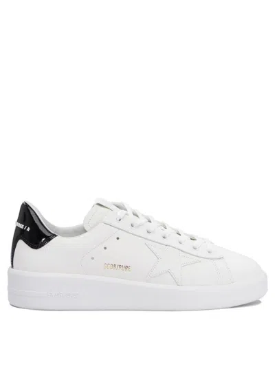 Golden Goose Mens Silver Com Pure Star Bio Logo-print Faux-leather Low-top Trainers