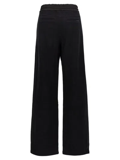 Saint Laurent Straight Leg Trousers With Drawstring