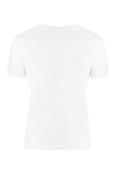 Dolce & Gabbana Logo Cotton T-shirt In White