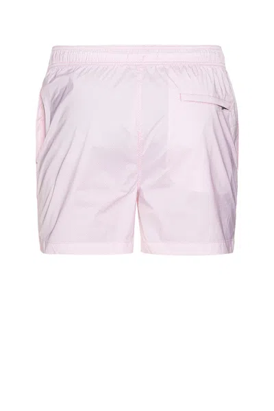Onia Charles Swim Trunks 5 Powder Pink In Pink
