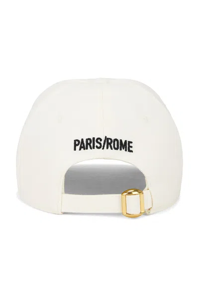 Valentino Garavani Chez Valentino Baseball Cap In White