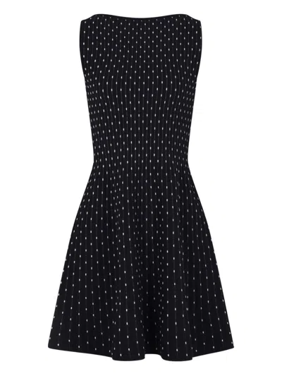 Emporio Armani Dotted Short Dress