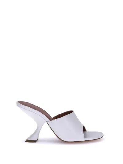 Amina Muaddi Taylor Sculptural Geometric Heel Pumps