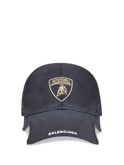 Balenciaga Lamborghini X Baseball Cap In Blue