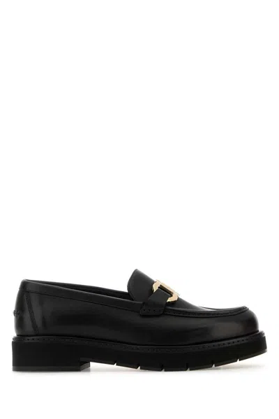 Ferragamo Maryan Chunky Sole Loafers With Gold-tone Hardware
