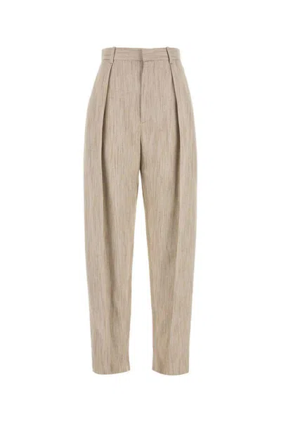 Bottega Veneta Light Grey Blend Pant
