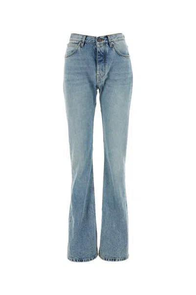 Balenciaga Low-rise Straight-leg Jeans In Blue