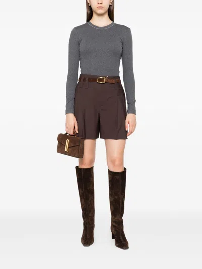 Brunello Cucinelli Wool Blend Shorts