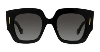 Loewe Square Frame Sunglasses In Black