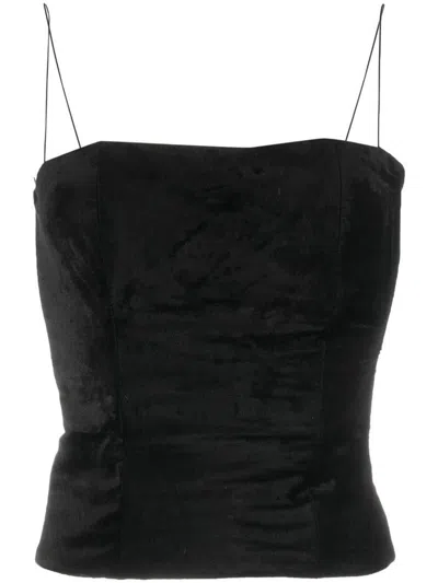 Forte Forte Square-neck Cotton-blend Tank Top