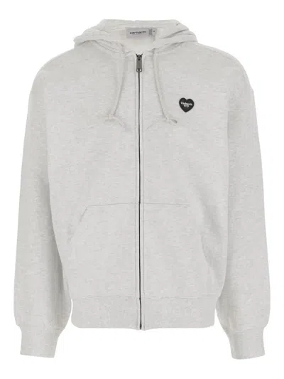 Carhartt Wip Hooded Heart Ii Hartt Sweat Jacket Clothing