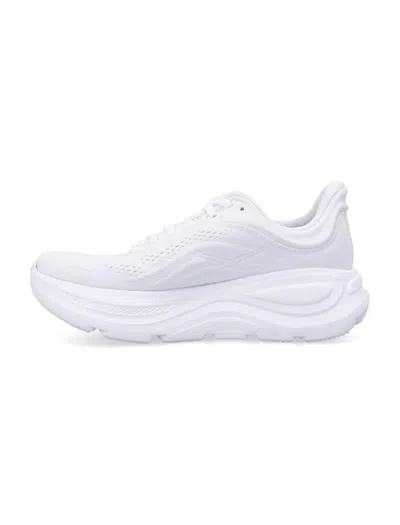 Hoka Bondi 9 Running Shoe In White