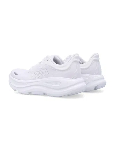 Hoka Bondi 9 Running Shoe In White