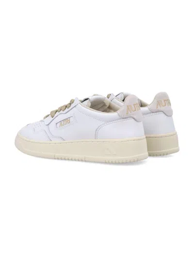 Autry White Low Top Sneakers In White