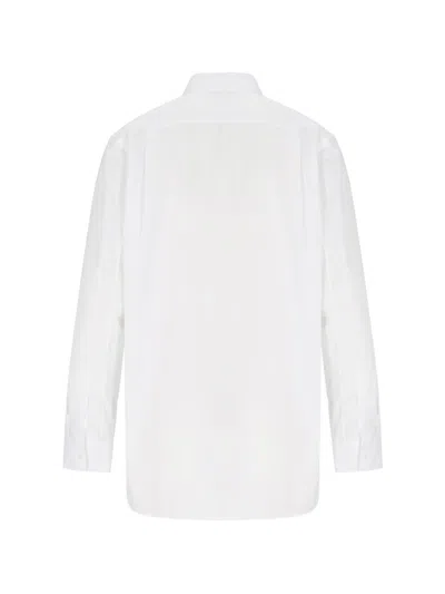 Comme Des Garçons Play Shirts In White