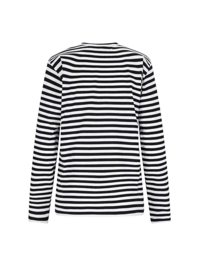 Comme Des Garçons Play T-shirts And Polos In White