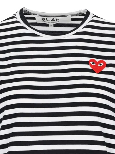 Comme Des Garçons Play T-shirts And Polos In White
