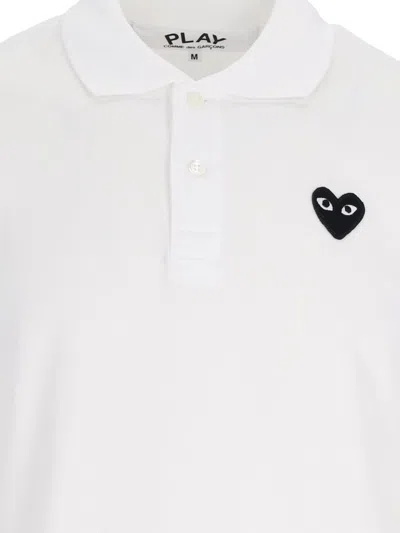 Comme Des Garçons Play T-shirts And Polos In White