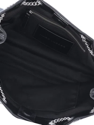 Marc Jacobs Quilted Structured Bag With Dual Chain Handles