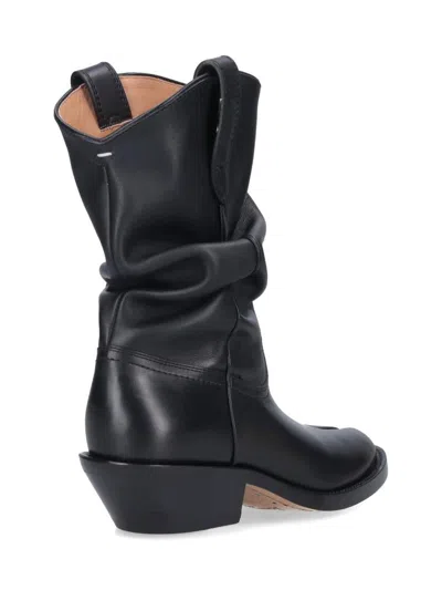 Maison Margiela Tabi Western High-heeled Short Boots