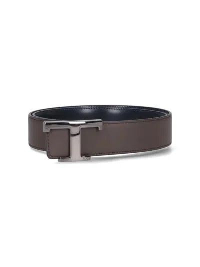 Tod's T Timeless Reversible Belt