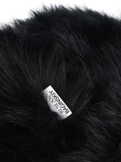 Ruslan Baginskiy Faux-fur Ear Flaps Hat In Black