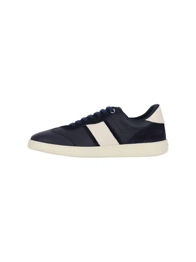 Ferragamo Calf Leather Low-top Sneakers