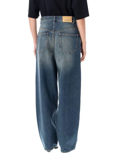 Isabel Marant Joanny Jeans In Black