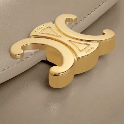 Celine Long Card Hold In Gray