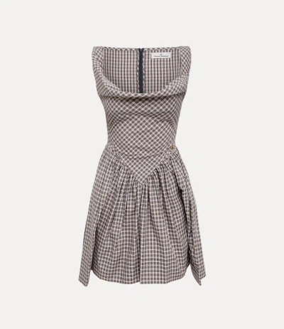 Vivienne Westwood Mini Sunday Dress Cotton Off White 44 Women