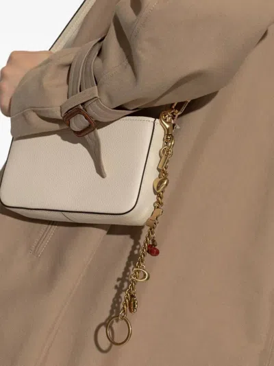 Coach Keychain With Charm Embellishment
