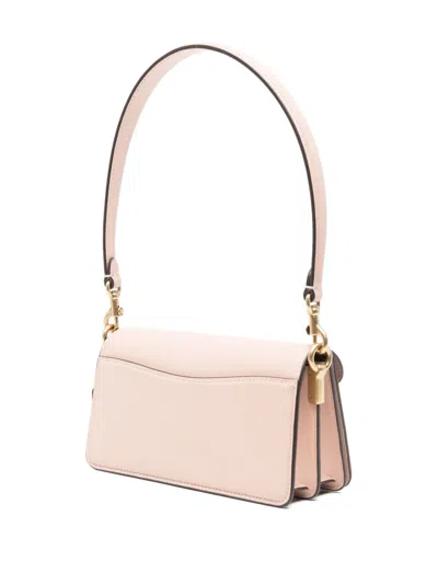 Coach Leather Shoulder Bag Strap Adjustable Detachable In Pink
