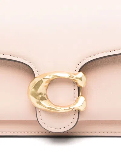 Coach Leather Shoulder Bag Strap Adjustable Detachable In Pink