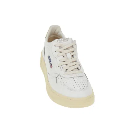 Autry Leather Medalist Low Sneakers In Multi