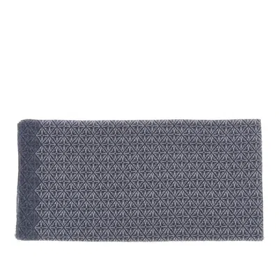 Emporio Armani Logo Pattern Viscosa Scarf