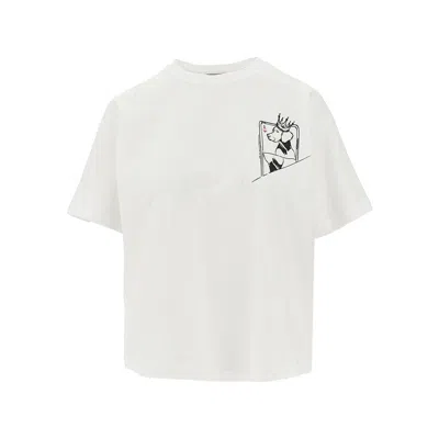 Emporio Armani Graphic-print T-shirt In White