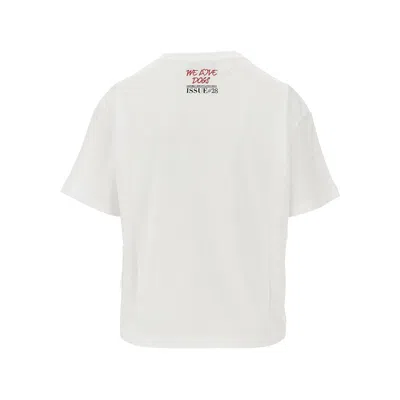 Emporio Armani Graphic-print T-shirt In White