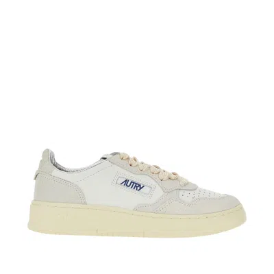 Autry Edalist Low Sneakers With Glitter Details