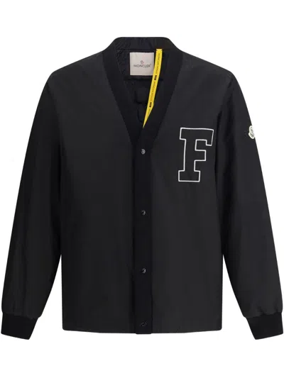 Moncler Genius Moncler X Fragment Hiroshi Fujiwara Anise Short Down Jacket In Black