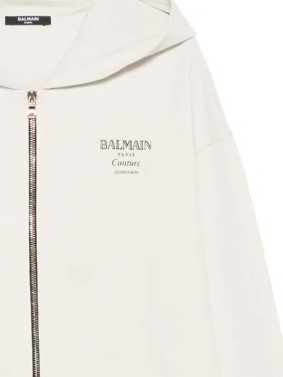 Balmain Sudadera - Beis In White