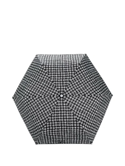 10 Corso Como Polka-dot Print Umbrella In Gray