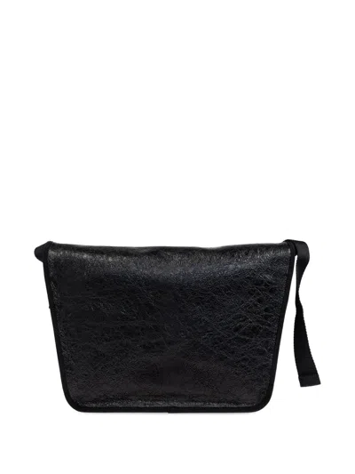 Balenciaga Explorer Leather Messenger Bag