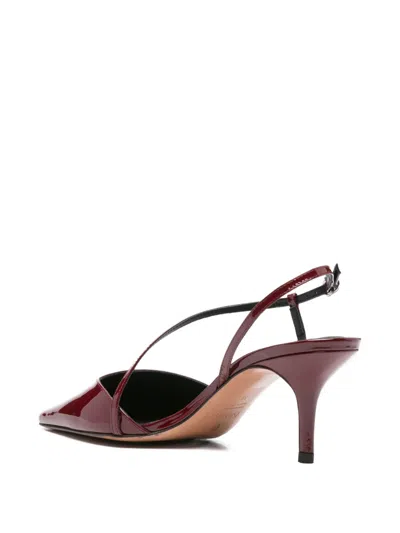 Ba&sh 70mm Colce Patent-leather Cross-strap Sandals