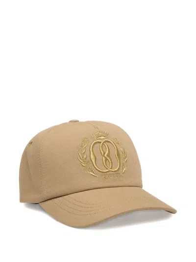 Bally Embroidered Baseball Cap In Neutral