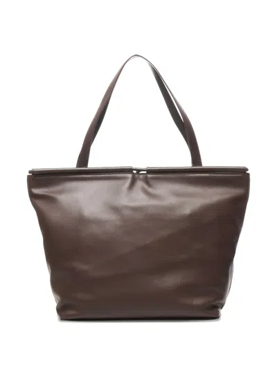 Coccinelle Ring-detail Leather Shoulder Bag