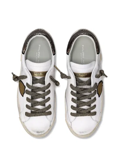 Philippe Model Embroidered Low-top Sneakers