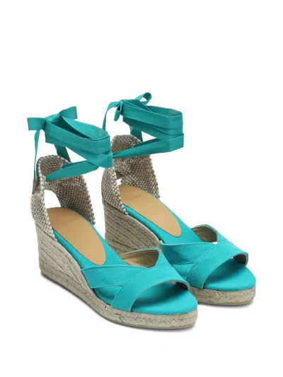 Castaã±er 50mm Lace-up Wedged Espadrilles
