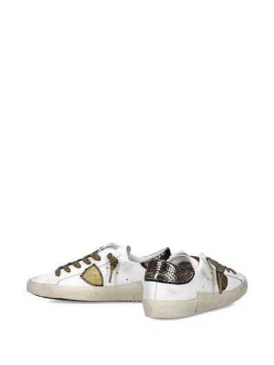 Philippe Model Embroidered Low-top Sneakers