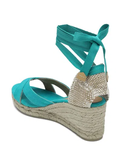 Castaã±er 50mm Lace-up Wedged Espadrilles