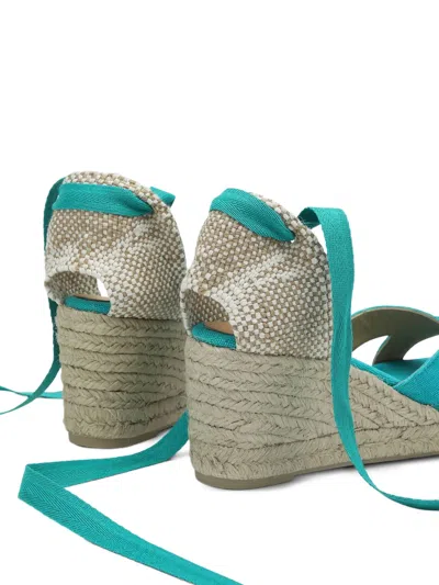 Castaã±er 50mm Lace-up Wedged Espadrilles